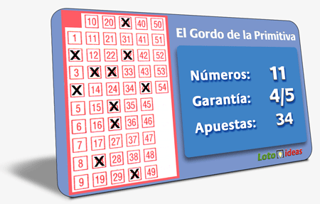 11 Números en reducción al 4 por 34 apuestas 11 Números en reducción al 4 por 34 apuestas